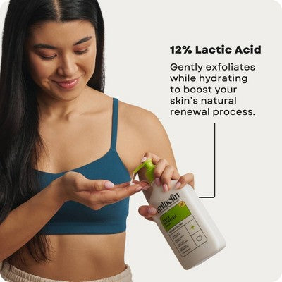 AmLactin Daily Moisturizing Body Lotion Bottle with Pump 14.1oz - NEW