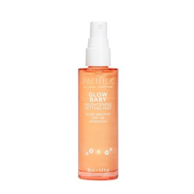 Pacifica Glow Baby Brightening Setting Mist SPF 45 1.7 fl oz - Missing Box