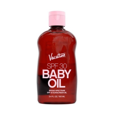 Vacation Baby Oil SPF 30 3.4 fl oz - Imperfect Container