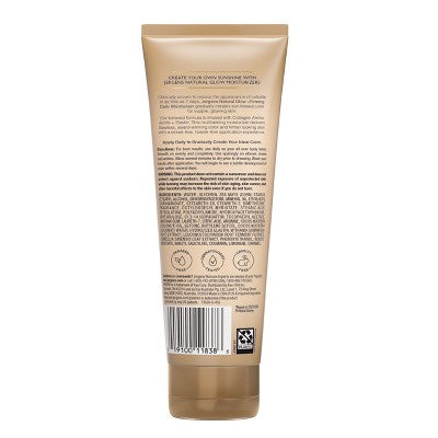 Jergens Glow Skin Firming Daily Moisturizer + Sunless Self Tanning Medium To Tan 7.5 fl oz - Imperfect ontainer