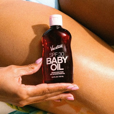 Vacation Baby Oil SPF 30 3.4 fl oz - Imperfect Container