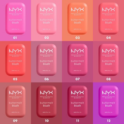 NYX Professional Makeup Buttermelt Blush All The Butta 0.17oz - New
