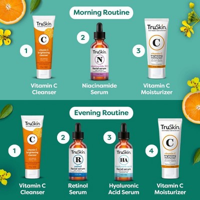 TruSkin Niacinamide Facial Serum with Vitamin E and Hyaluronic Acid 1 fl oz - New