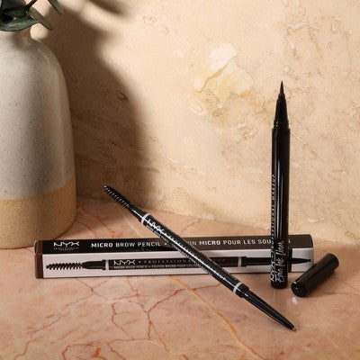 NYX Professional Makeup Vegan Micro Eyebrow Pencil 05 Ash Brown 0.003oz - Missing Box