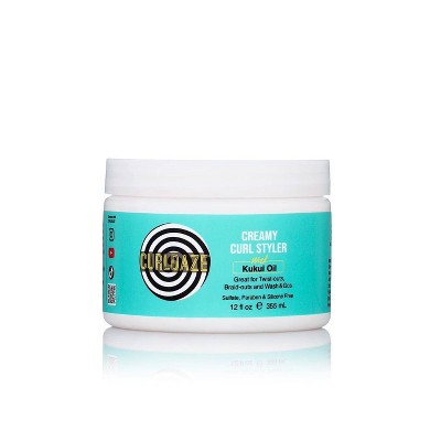 CurlDaze Curl Styler with Kuku Curl Enhancer 12 fl oz - Imperfect Container