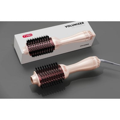 TYMO Volumizer Hot Air Brush Hair Dryer Champagne Pink - Imperfect Box