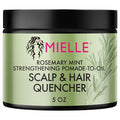 Mielle Organics Rosemary Mint Hair Pomade to Oil Hair & Scalp Quencher 5oz - Imperfect Container