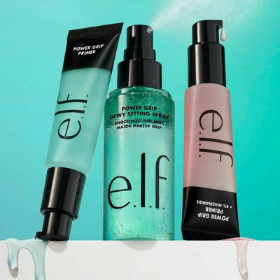 e.l.f. Power Grip Dewy Setting Spray 2.7 fl oz - Imperfect Container