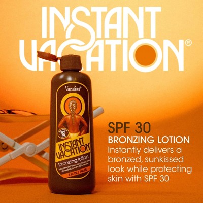 Vacation Instant Vacation Bronzing Lotion SPF 30 5 fl oz - Imperfect Container