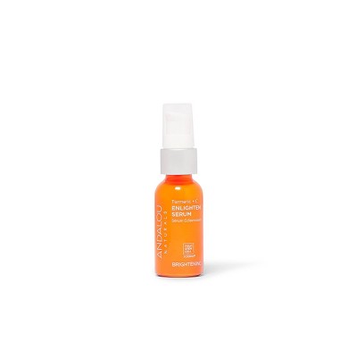 Andalou Naturals Brightening Turmeric and C Enlighten Serum 1.1 fl oz - New