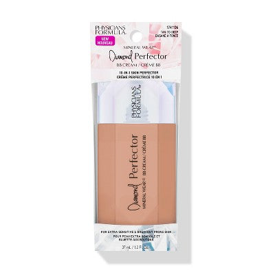 Physicians Formula Mineral Wear Diamond Perfector BB Cream Tan-to-Deep 1.2 fl oz - Imperfect Box