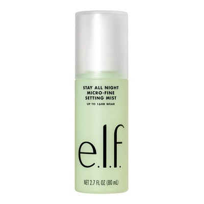 e.l.f. Stay All Night Micro-Fine Setting Mist Light Green 2.7 fl oz - New