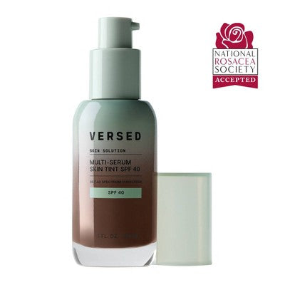 Versed Skin Solution Multi-Serum Skin Tint Foundation SPF 40 14C 1 fl oz - Imperfect Container