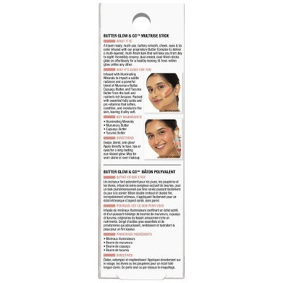 Physicians Formula Murumuru Butter Glow & Go Multi Use Stick Beachy Pink 0.32oz - Imperfect Box