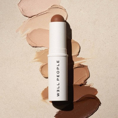 Well People Supernatural Complexion Stick Foundation + Concealer 24 Light Medium Neutral - Imperfect Box - 0.28oz