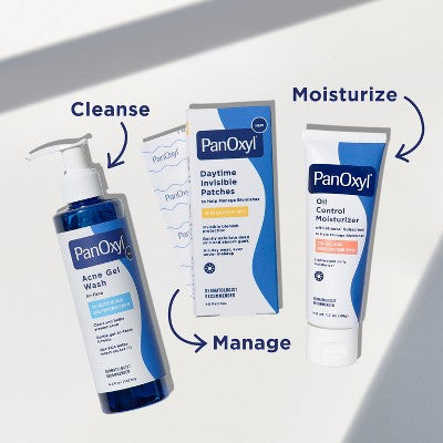 PanOxyl Acne Gel Wash for Face with 2% Salicylic Acid 6.5 fl oz - New
