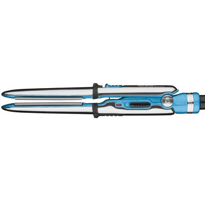 BaBylissPRO Nano Titanium Prima2000 Stainless Steel Mini Straightening Flat Iron Blue - New
