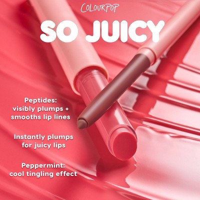 ColourPop So Juicy Plumping Gloss Balm with Peptides Doe 0.7oz - New