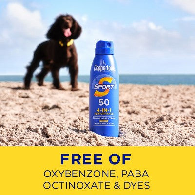 Coppertone Sport Sunscreen Spray SPF 50 11oz - New