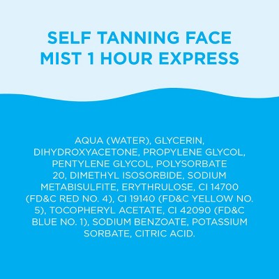 Bondi Sands 1 Hour Express Fragrance Free Self-Tanning Face Mist 2.36 fl oz - Imperfect Box