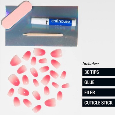 Chillhouse Chill Tips Press-On Nail Set - Design Studio Sugar Baby 24ct - Imperfect Box