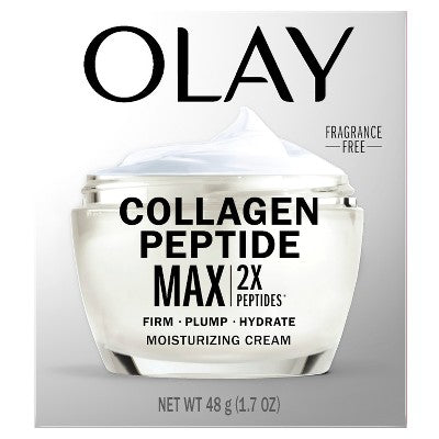 Olay Regenerist Collagen Peptide 24 MAX Face Moisturizer  1.7 fl oz - New