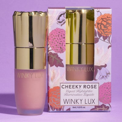 Winky Lux Cheeky Rose Liquid Highlighter Angel 0.21 fl oz - Imperfect Box