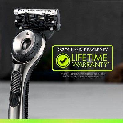GilletteLabs Value Pack Razor Handle + 5 Blade Refills - Missing Box