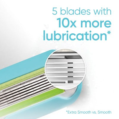 Venus Smooth Women's Razor Blade Refills 4ct - Imperfect Container
