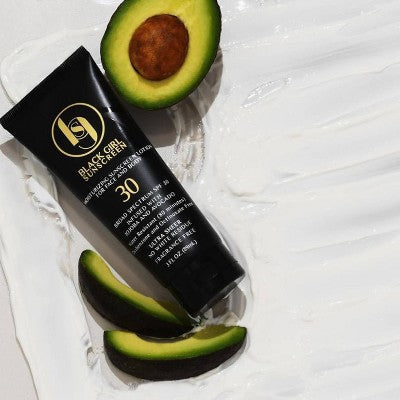 Black Girl Sunscreen Broad Spectrum Infused with Jojoba Oil SPF 30 3 fl oz - Imperfect Container