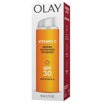 Olay Regenerist Vitamin C + Peptide 24 Face Moisturizer SPF 30 1.7oz - Missing Box