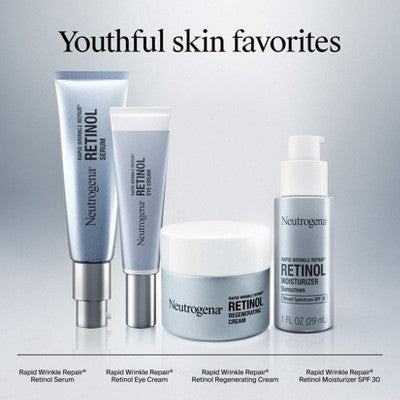 Neutrogena Rapid Wrinkle Repair Retinol Face Moisturizer 1.7 oz - Imperfect Box
