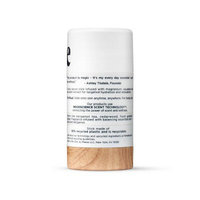 Being Frenshe Body Serum Stick with Magnesium Bergamot Cedar 2.6oz - New