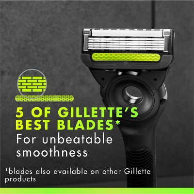 Gillette Razor Blade Refills Compatible with Exfoliating Bar and Heated Razor 4ct - Missing Box