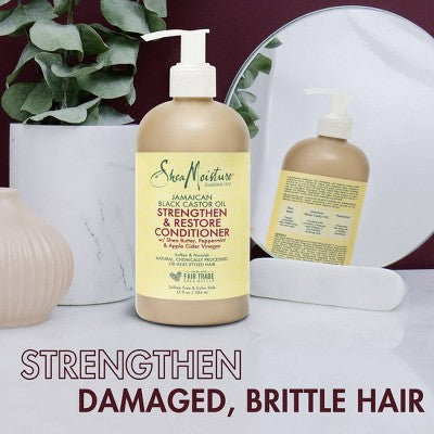 SheaMoisture Shampoo & Conditioner Bundle for Damaged Hair 26oz/2pk - Imperfect Box