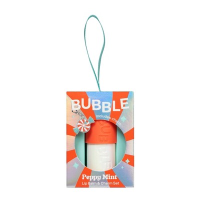 Bubble Skincare Peppy Mint Lip Balm & Charm Gift Set 2ct - Imperfect Box