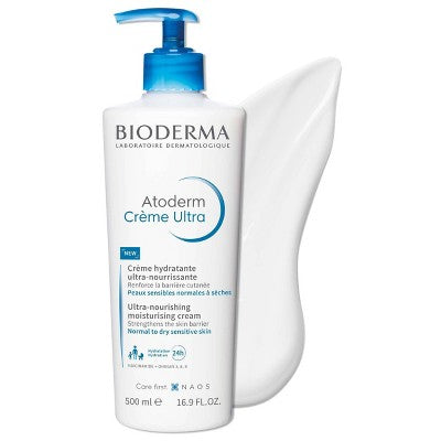 Bioderma Atoderm Ultra Cream Moisturizer 16.9 fl oz - Imperfect Container