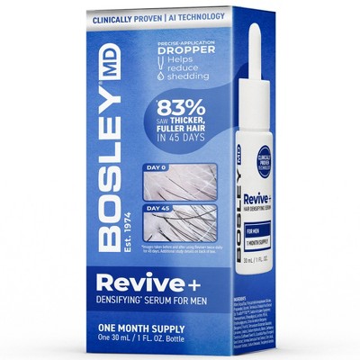 BosleyMD Revive + Densifying Hair Regrowth Serum for Men 1 fl oz - Missing Box