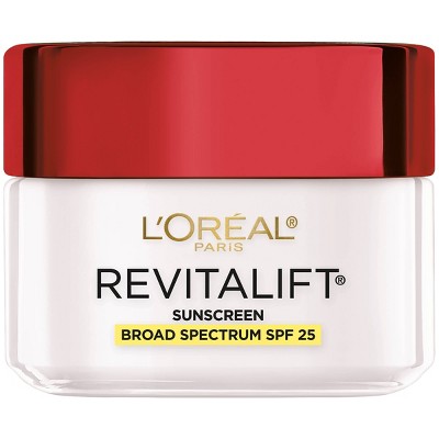 L'Oreal Paris Revitalift Anti-Wrinkle + Firming Day Cream SPF 25  1.7oz - Missing Box