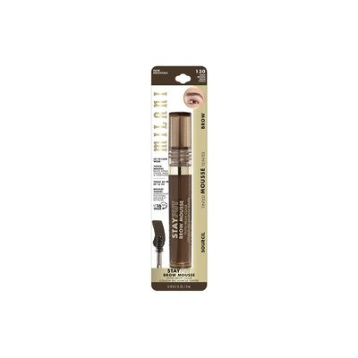 Milani Stay Put Tinted Brow Mousse Dark Brown 0.05oz - Imperfect Box