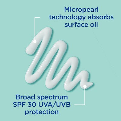 Differin Oil Absorbing Moisturizer with Sunscreen, Broad-Spectrum UVA/UVB - SPF 30 - 4oz