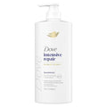 Dove Beauty Intensive Repair Hair Shampoo Pump with Glutamic Amino Serum & Bio-Protein Care 28 fl oz - Imperfect Container