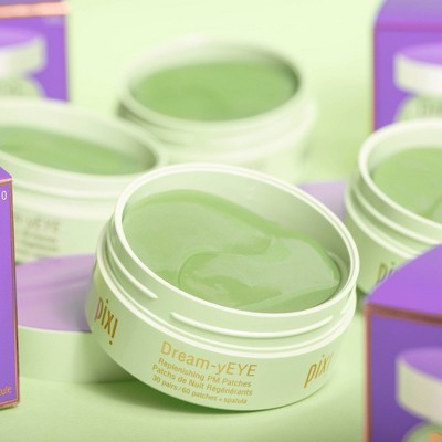 Pixi Dream-yEYE Calming and Replensihing Eye Patches with Jasmine & Vitamin A 30 pairs/60ct - Imperfect Box