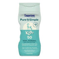 Coppertone Pure and Simple Kids Mineral Sunscreen Lotion SPF 50 6 fl oz - Imperfect Container