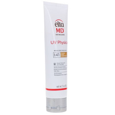 EltaMD UV Physical Broad Spectrum SPF 41 Lightly Tinted Facial 3 oz - Imperfect Box