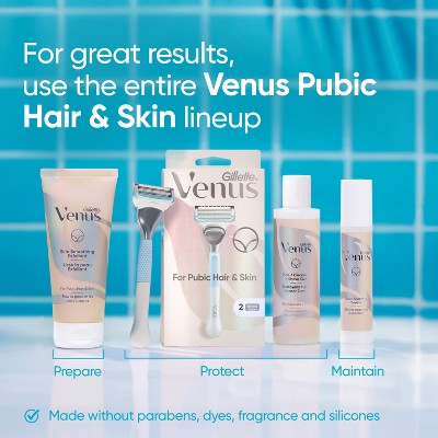 Venus for Pubic Hair & Skin Women's Razor Blade Refills 6ct - Missing Box