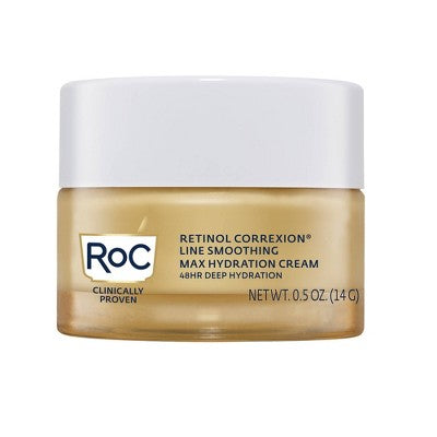 RoC Retinol Correxion Line Smoothing Max Hydration Cream 0.5oz - Imperfect Box