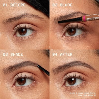 NYX Professional Makeup Brow Blade & Shade Nano Mechanical Brow Pencil Espresso 0.002oz - Imperfect Box