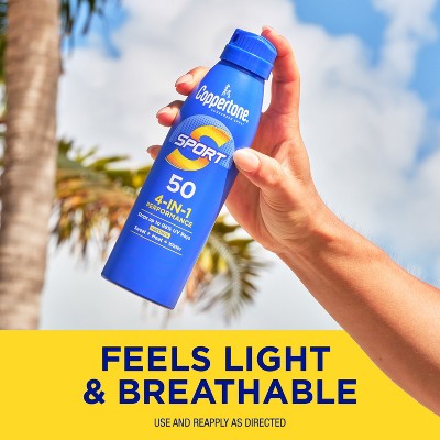 Coppertone Sport Sunscreen Spray SPF 50 11oz - New