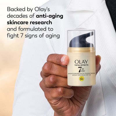 Olay Total Effects Face Moisturizer SPF 30 1.7 fl oz - New
